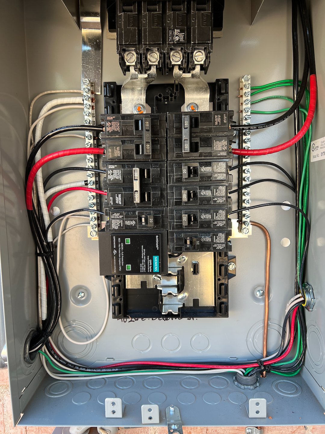 Main Electrical Service Panel Upgrade